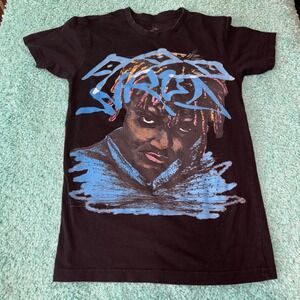 Juice Wrld Graphic T-Shirt Mens Small Black Hip‎ Hop Rap Music Tee